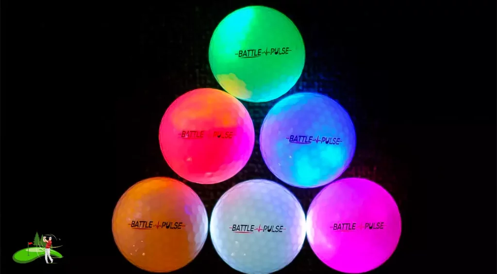 BattlePulse Glow in the Dark Golf Balls