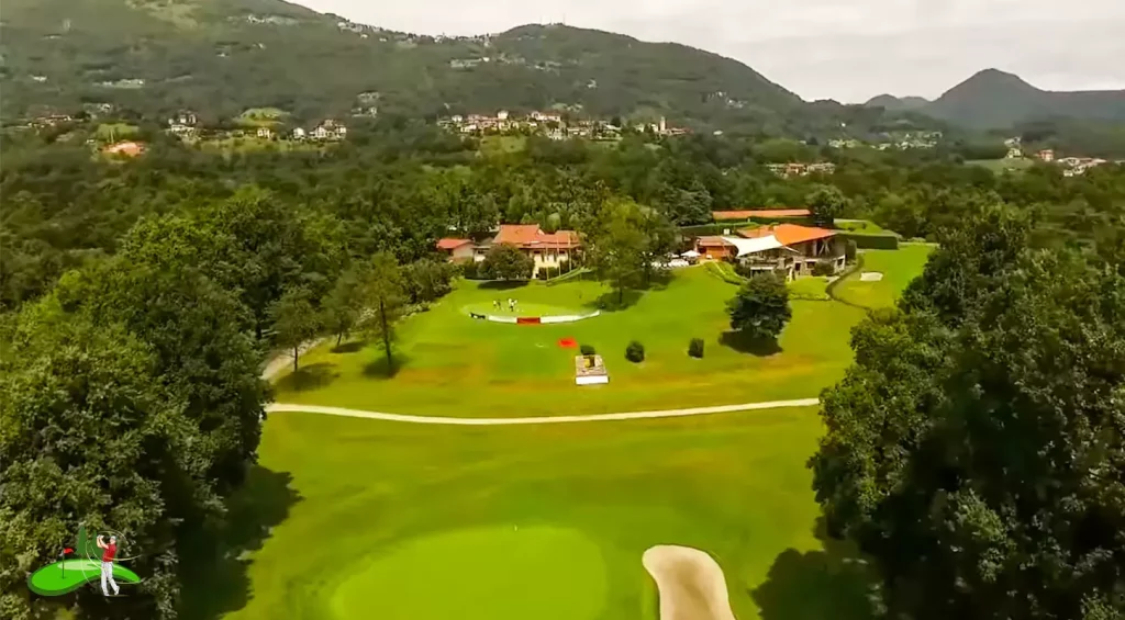 Italy's Golf course Bergamo L_Albenza, Lombardy