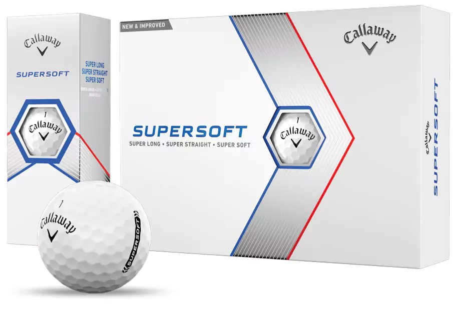 Callaway Supersoft golf balls pack