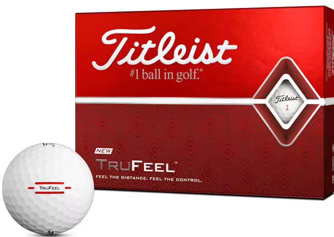 Titleist tru feel golf balls pack