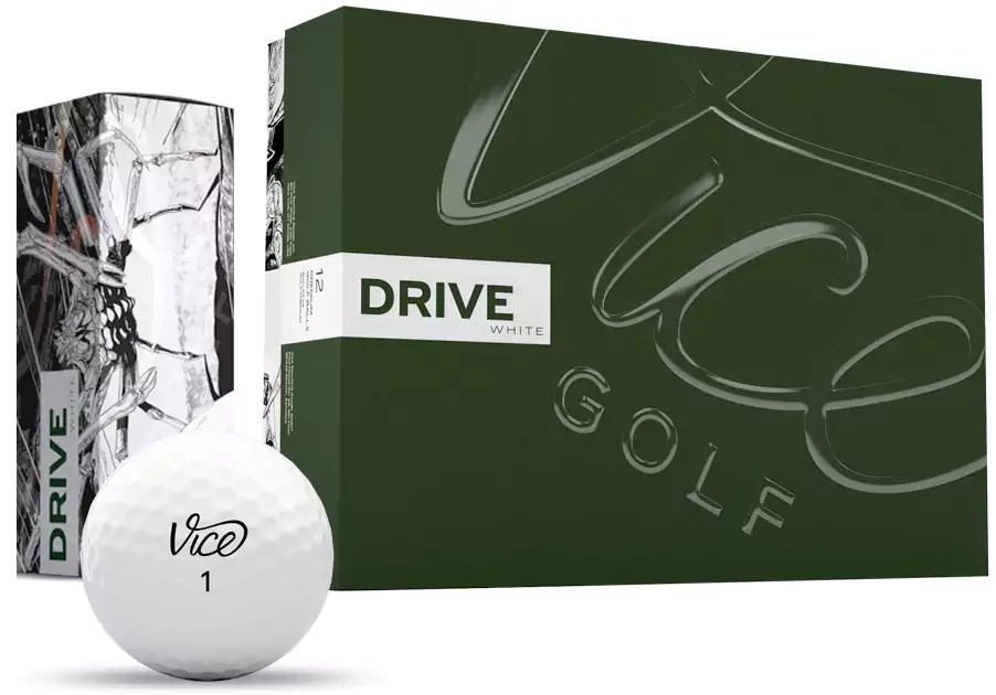 Pack of Vice drive golf balls